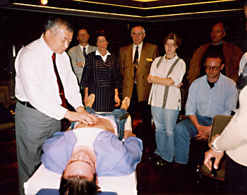 2000年、南ドイツ会議での講師風景